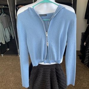 Sky blue brandy Melville Arden hoodie